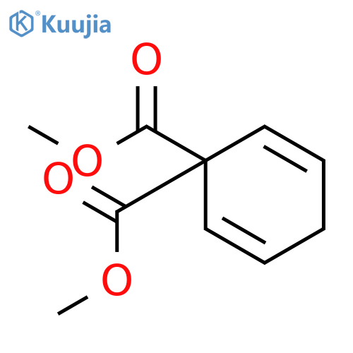2,5-Cyclohexadiene-1,1-dicarboxylic acid, dimethyl ester structure