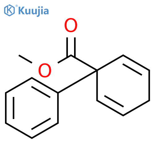 2,5-CYCLOHEXADIENE-1-CARBOXYLIC ACID, 1-PHENYL-, METHYL ESTER structure