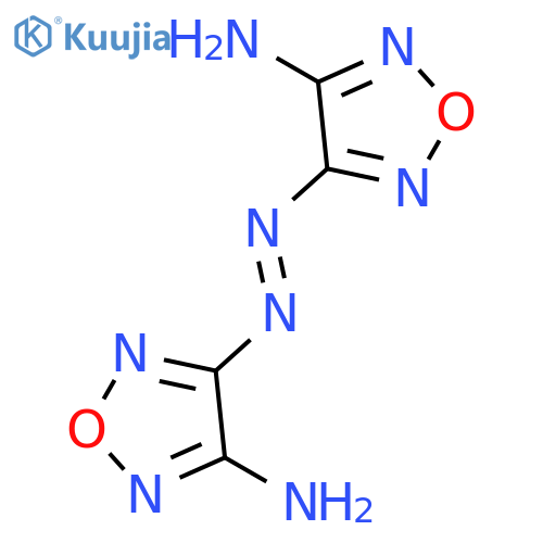 1,2,5-Oxadiazol-3-amine, 4,4'-azobis- structure