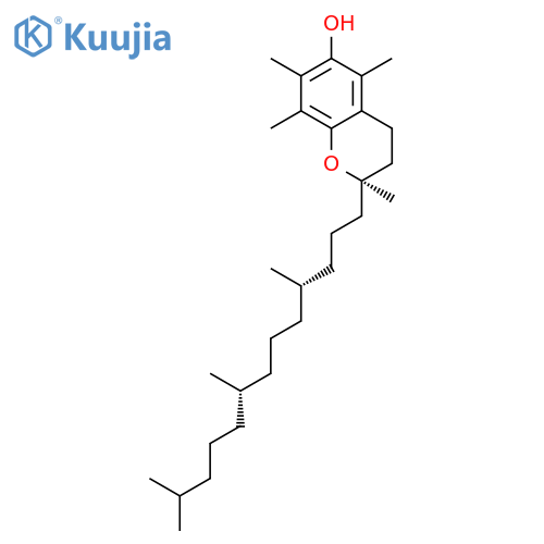(2R, 4’R, 8’S)-α-Tocopherol structure