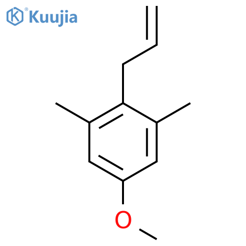 BENZENE, 5-METHOXY-1,3-DIMETHYL-2-(2-PROPENYL)- structure