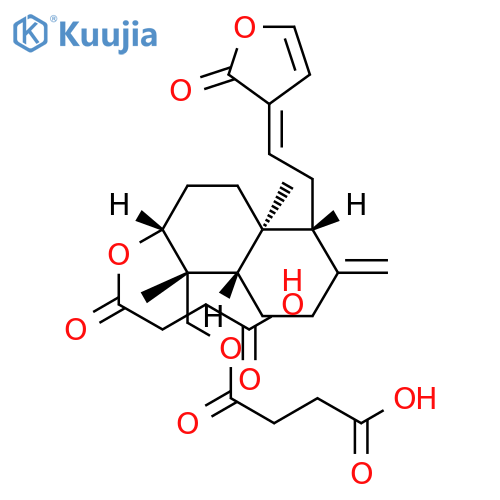 Dehydroandrographolide succinate structure