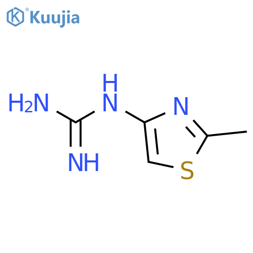 1-(2-Methylthiazol-4-yl)guanidine structure