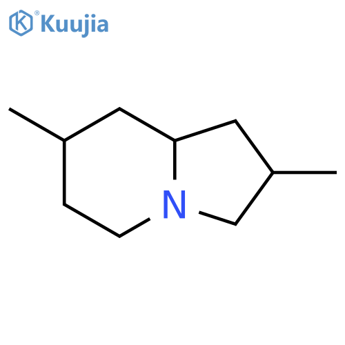 Indolizine,octahydro-2,7-dimethyl- structure