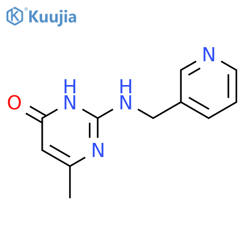 4(3H)-Pyrimidinone,6-methyl-2-[(3-pyridinylmethyl)amino]- structure