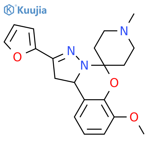 4'-(furan-2-yl)-10'-methoxy-1-methyl-8'-oxa-5',6'-diazaspiropiperidine-4,7'-tricyclo7.4.0.0^{2,6}tridecane-1'(9'),4',10',12'-tetraene structure