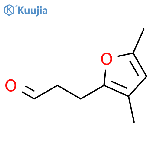 2-FURANPROPANAL, 3,5-DIMETHYL- structure