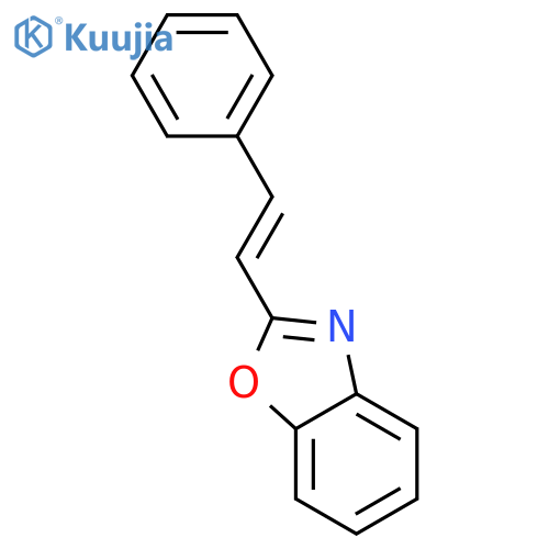 Benzoxazole,2-(2-phenylethenyl)-, (Z)- (9CI) structure