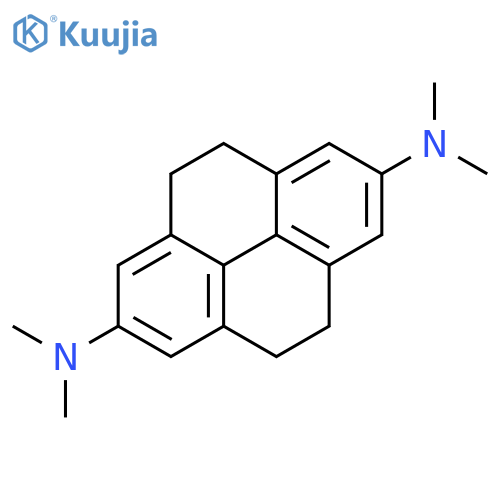 2,7-Pyrenediamine, 4,5,9,10-tetrahydro-N,N,N',N'-tetramethyl- structure