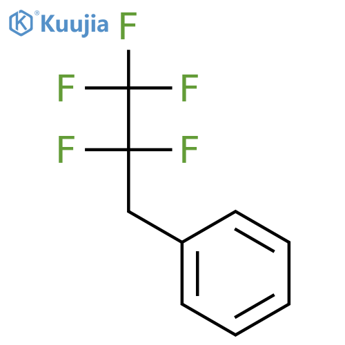 BENZENE, (2,2,3,3,3-PENTAFLUOROPROPYL)- structure