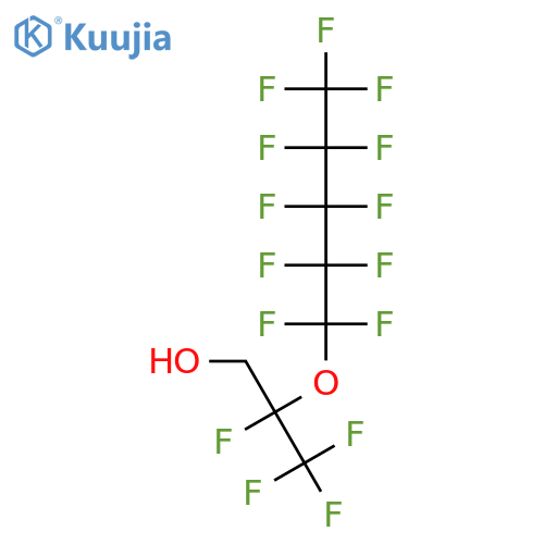 2,3,3,3-Tetrafluoro-2-(perfluorpentoxy)propan-1-ol structure