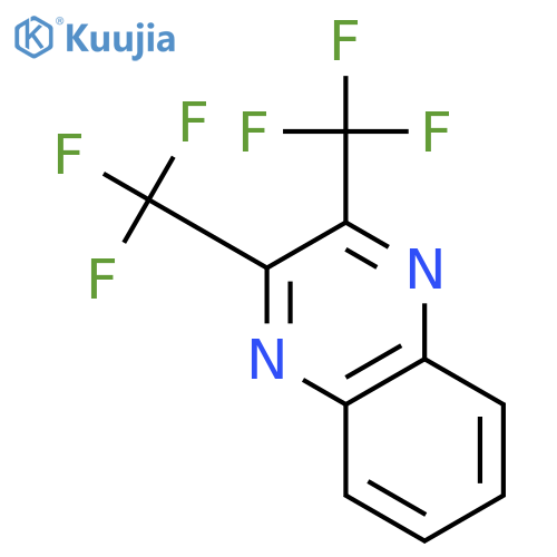 Quinoxaline, 2,3-bis(trifluoromethyl)- structure
