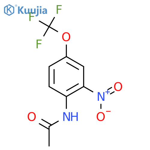 2-Nitro-4-(trifluoromethoxy)acetanilide structure