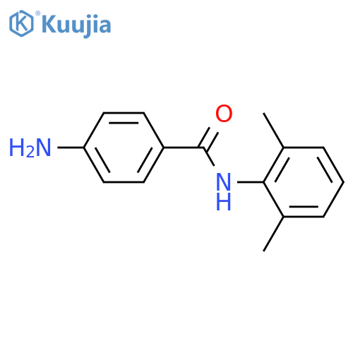 4-Amino-N-(2,6-dimethylphenyl)benzamide structure