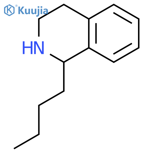 ISOQUINOLINE, 1-BUTYL-1,2,3,4-TETRAHYDRO- structure