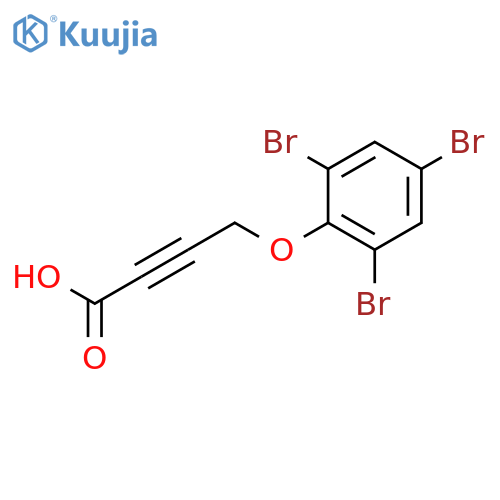 2-Butynoic acid, 4-(2,4,6-tribromophenoxy)- structure