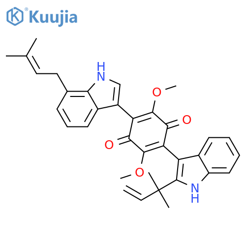 asterriquinone B1 structure
