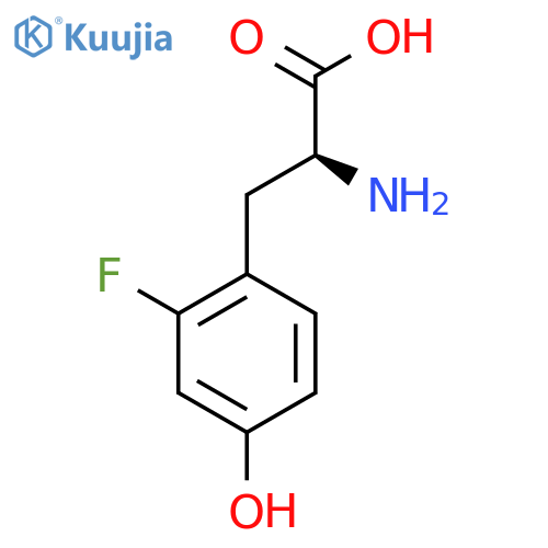 L-Tyrosine, 2-fluoro- structure