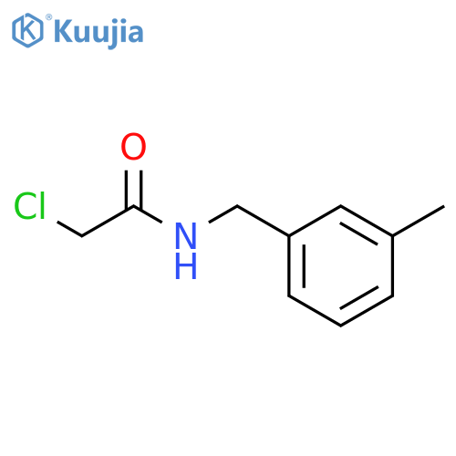 2-chloro-N-(3-methylphenyl)methylacetamide structure