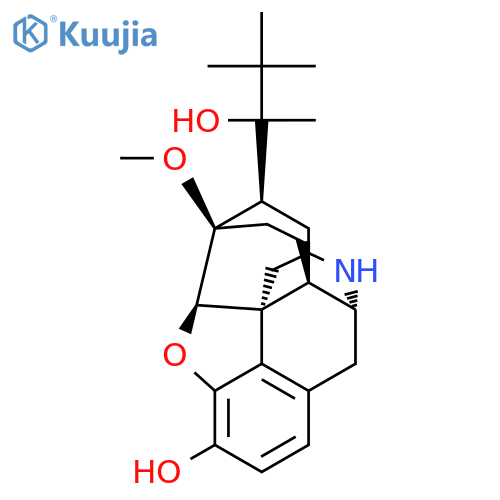 6,14-Ethenomorphinan-7-methanol,a-(1,1-dimethylethyl)-4,5-epoxy-18,19-dihydro-3-hydroxy-6-methoxy-a-methyl-, (aS,5a,7a)- structure