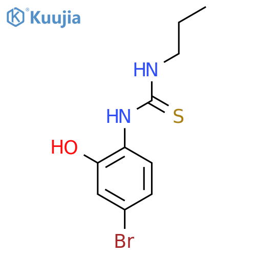 Thiourea, N-(4-bromo-2-hydroxyphenyl)-N'-propyl- structure