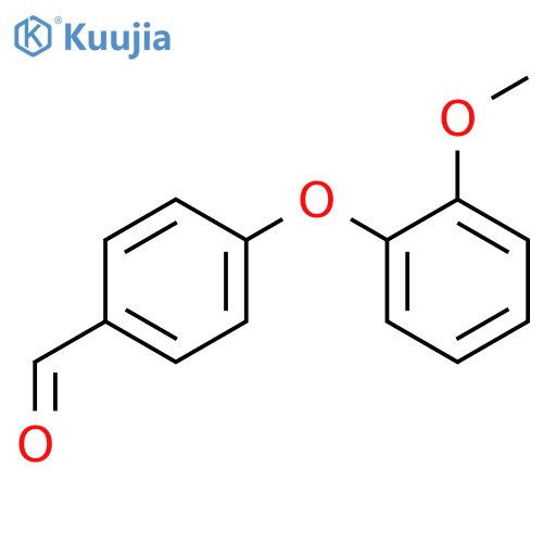 4-(2-methoxyphenoxy)benzaldehyde structure