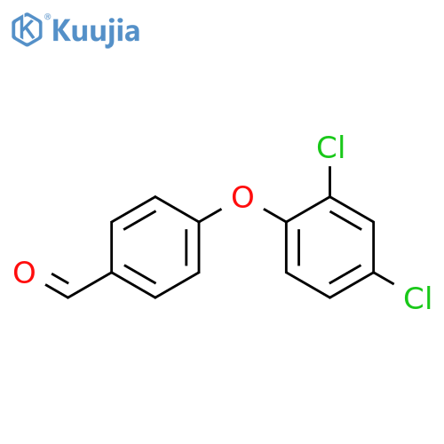 4-(2,4-Dichlorophenoxy)benzaldehyde structure