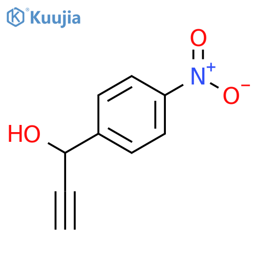 1-(4-Nitrophenyl)prop-2-yn-1-ol structure