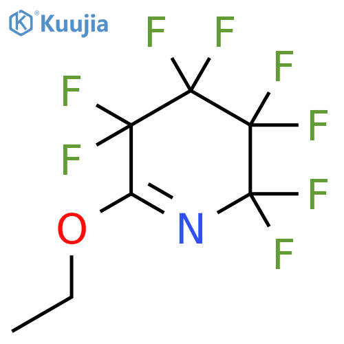 PYRIDINE, 6-ETHOXY-2,2,3,3,4,4,5,5-OCTAFLUORO-2,3,4,5-TETRAHYDRO- structure