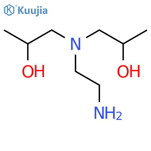 2-PROPANOL, 1,1'-[(2-AMINOETHYL)IMINO]BIS- structure