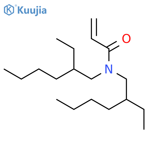 2-PROPENAMIDE, N,N-BIS(2-ETHYLHEXYL)- structure