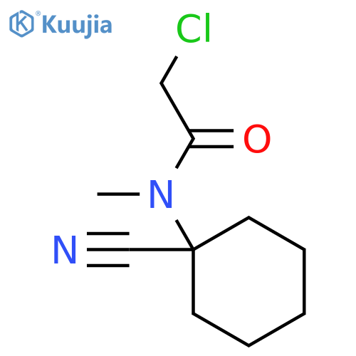 2-CHLORO-N-(1-CYANOCYCLOHEXYL)-N-METHYLACETAMIDE structure