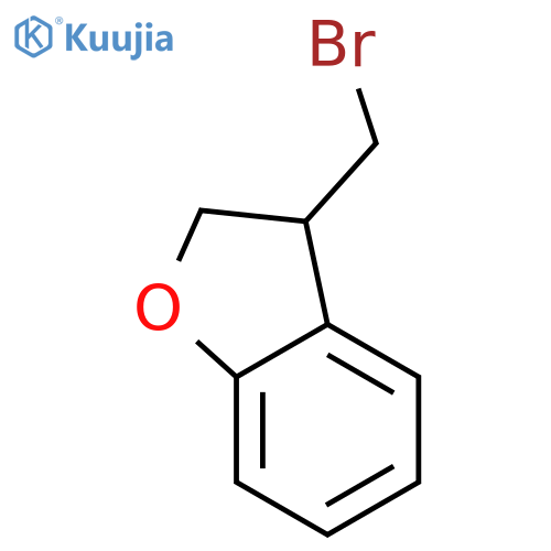 3-(bromomethyl)-2,3-dihydro-1-benzofuran structure