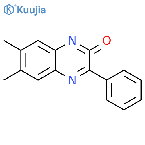 6,7-Dimethyl-3-phenyl-1,2-dihydro-chinoxalin-2-on structure