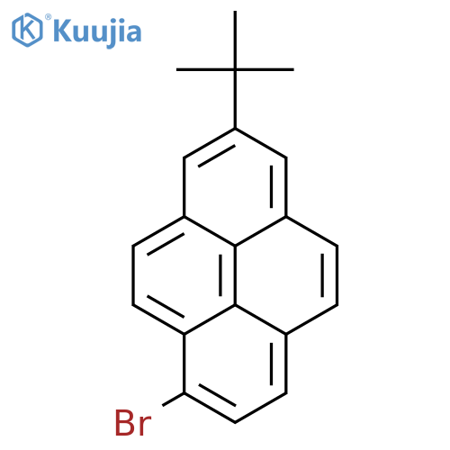 1-Bromo-7-(tert-butyl)pyrene structure
