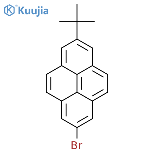 2-Bromo-7-tert-butylpyrene structure