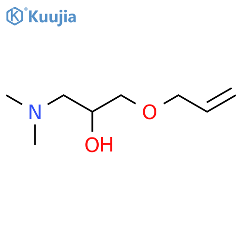 2-Propanol,1-(dimethylamino)-3-(2-propen-1-yloxy)- structure