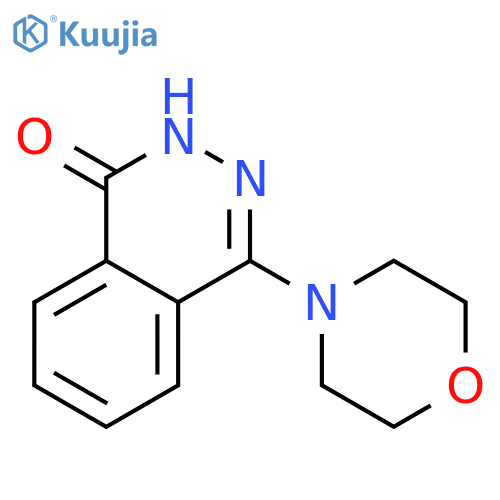 4-(4-morpholinyl)-1(2H)-Phthalazinone structure