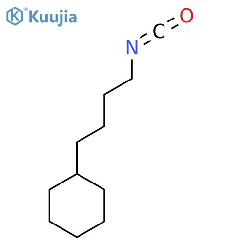 Cyclohexane, (4-isocyanatobutyl)- structure