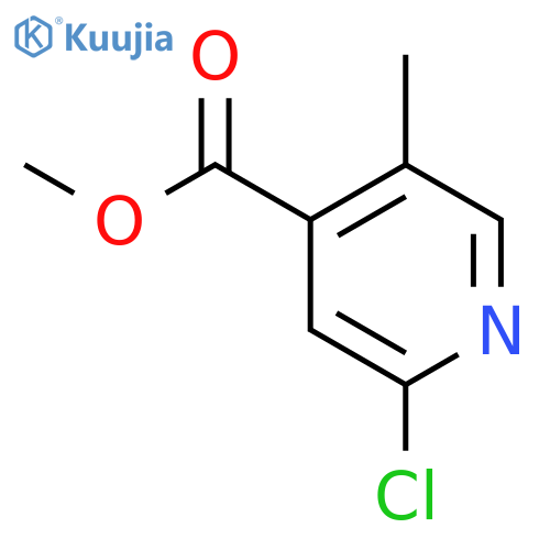 2-Chloro-5-methyl-isonicotinic acid methyl ester structure