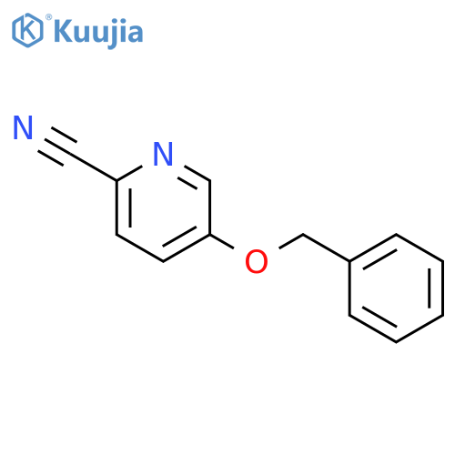 5-(Benzyloxy)picolinonitrile structure