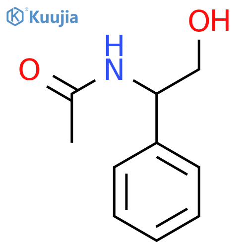 D(-)-Ac-α-phenylglycinol structure
