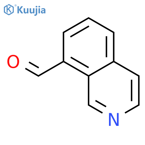 Isoquinoline-8-carbaldehyde structure