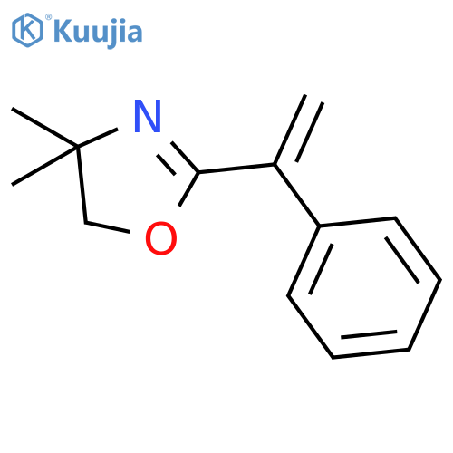 OXAZOLE, 4,5-DIHYDRO-4,4-DIMETHYL-2-(1-PHENYLETHENYL)- structure