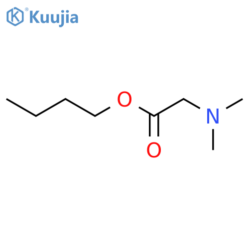 Glycine, N,N-dimethyl-, butyl ester structure
