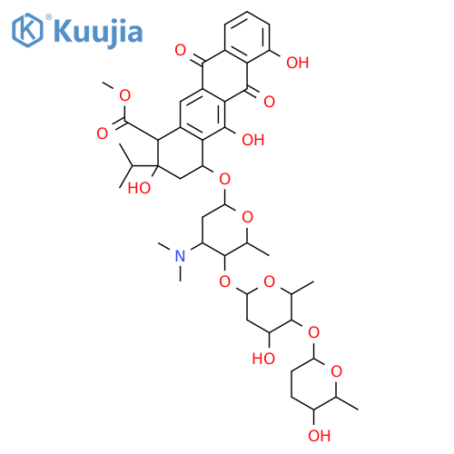 13-Methylaclacinomycin M structure