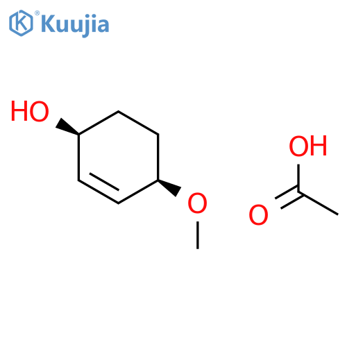 2-CYCLOHEXEN-1-OL, 4-METHOXY-, ACETATE, CIS- structure