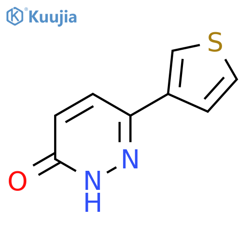 6-(thiophen-3-yl)pyridazin-3-ol structure