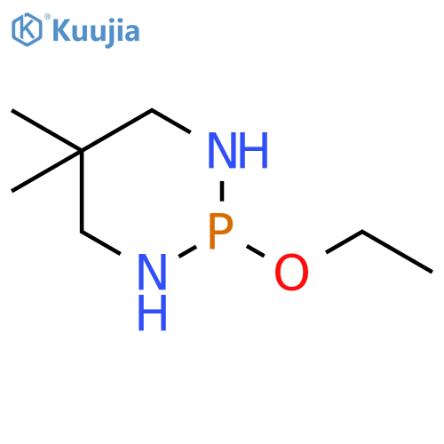 1,3,2-Diazaphosphorine, 2-ethoxyhexahydro-5,5-dimethyl- structure