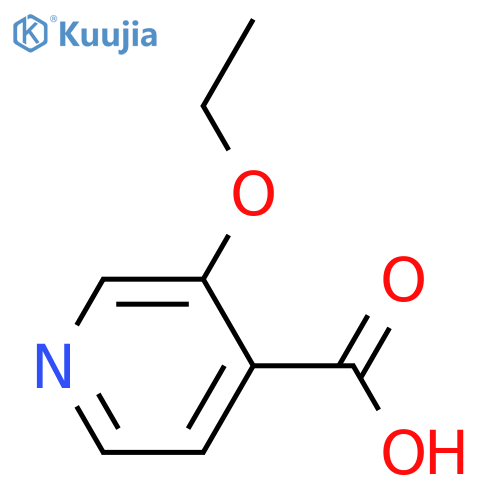 3-ethoxypyridine-4-carboxylic acid structure